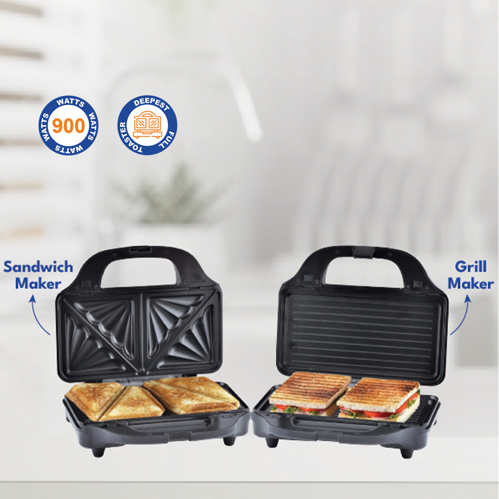 Big Sandwich Maker & Big Grill Maker